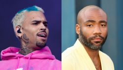 Chris Brown Roasts Childish Gambino's Outfit At Beyoncé’s Club Renaissance Party
