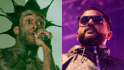 Lil Uzi Vert Slips & Falls In NAV’s Swimming Pool