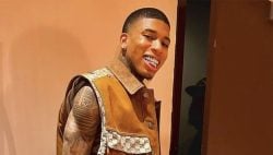 NLE Choppa Fan Passes Out Onstage While Being Serenaded