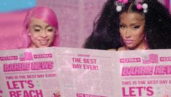 Nicki Minaj & Ice Spice Paint The Town Pink In ‘Barbie World’ Video