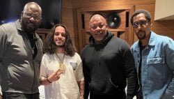 Russ Gets Coached By Dr. Dre During 'Dream' Studio Session
