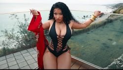 Nicki Minaj Shows Off Iced-Out ‘Queen Sleeze’ Chain As She Makes Spotify History