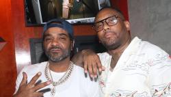 Maino & Jim Jones Show Off Their Diamond Door Knocker Pendants