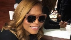 Queen Latifah Sings National Anthem At New York Giants Vs. Dallas Cowboys Game