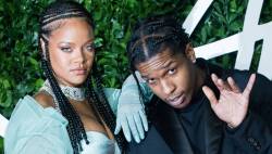 A$AP Rocky Hits The Studio With Hit-Boy Following Rihanna Pregnancy Reveal