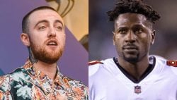 Mac Miller Fans Unhappy With Antonio Brown Over 'Disrespectful' Photo Of Late Rapper's Mom