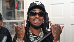 Quavo Seen Eating A Gold-Flaked ‘Hundred Thousand Dollar Glizzy’ On Video