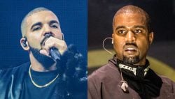 Kanye West Rocks New 'Vultures' Logo Reminiscent Of Drake's Recent Nod To Albania